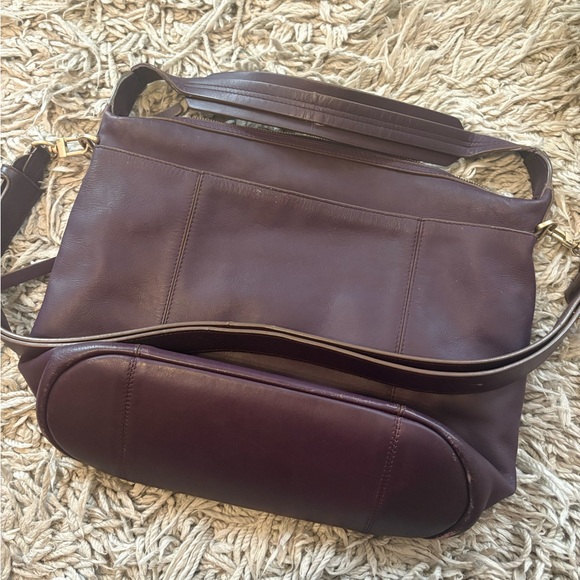 $595 Rare Le Tanneur Leather Shoulder Bag - Picture 7 of 9